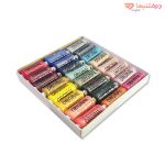 نخ خیاطی پلی استر قرقره 24 رنگ