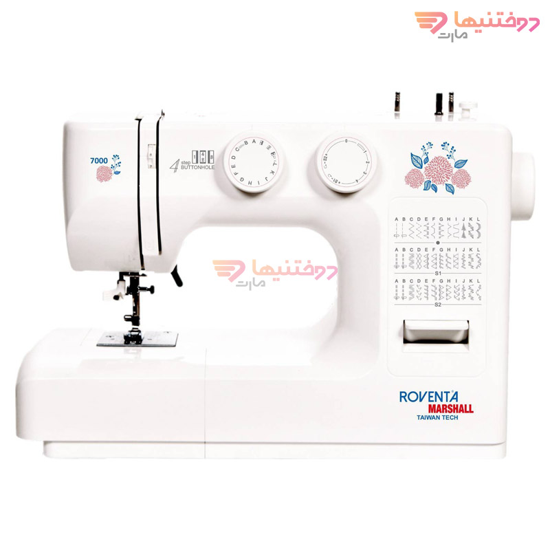 چرخ خیاطی گلدوزی مارشال مدل 7000 ROVENTA